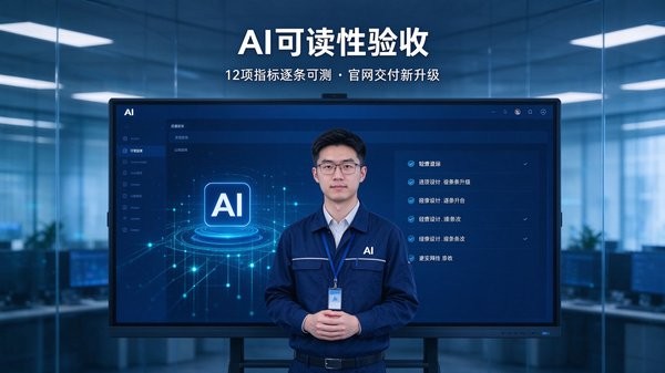 AI可读性验收12项指标